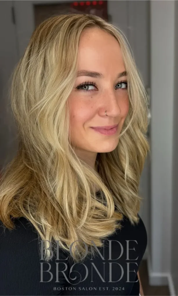 Partial Balayage Highlights