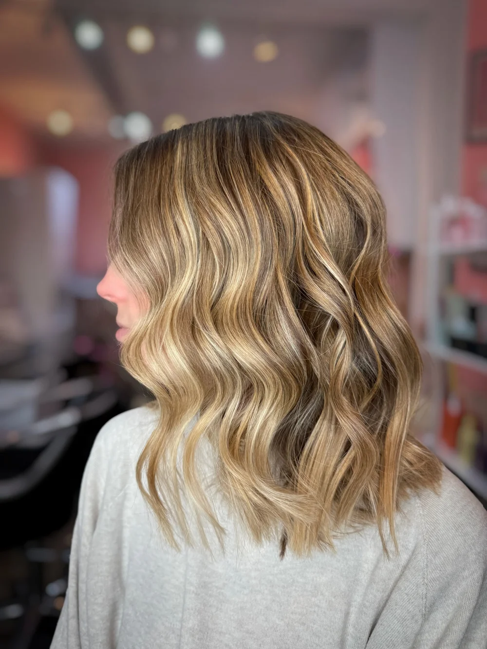 Partial Balayage highlight in Boston